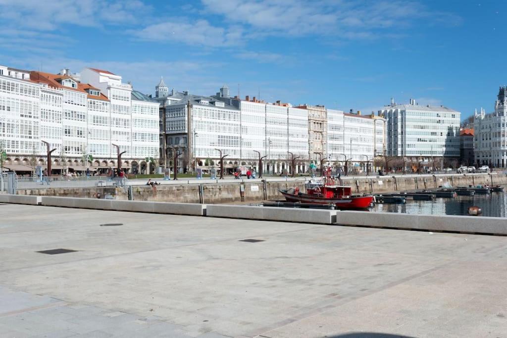 Galeria En La Marina Daire A Coruña Dış mekan fotoğraf