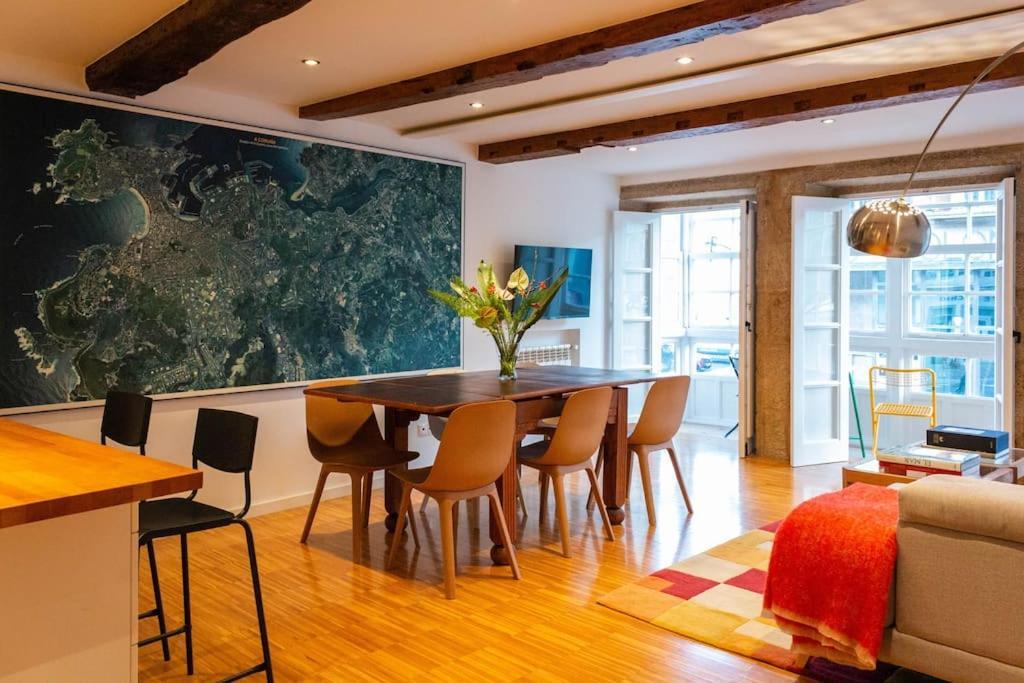 Galeria En La Marina Daire A Coruña Dış mekan fotoğraf